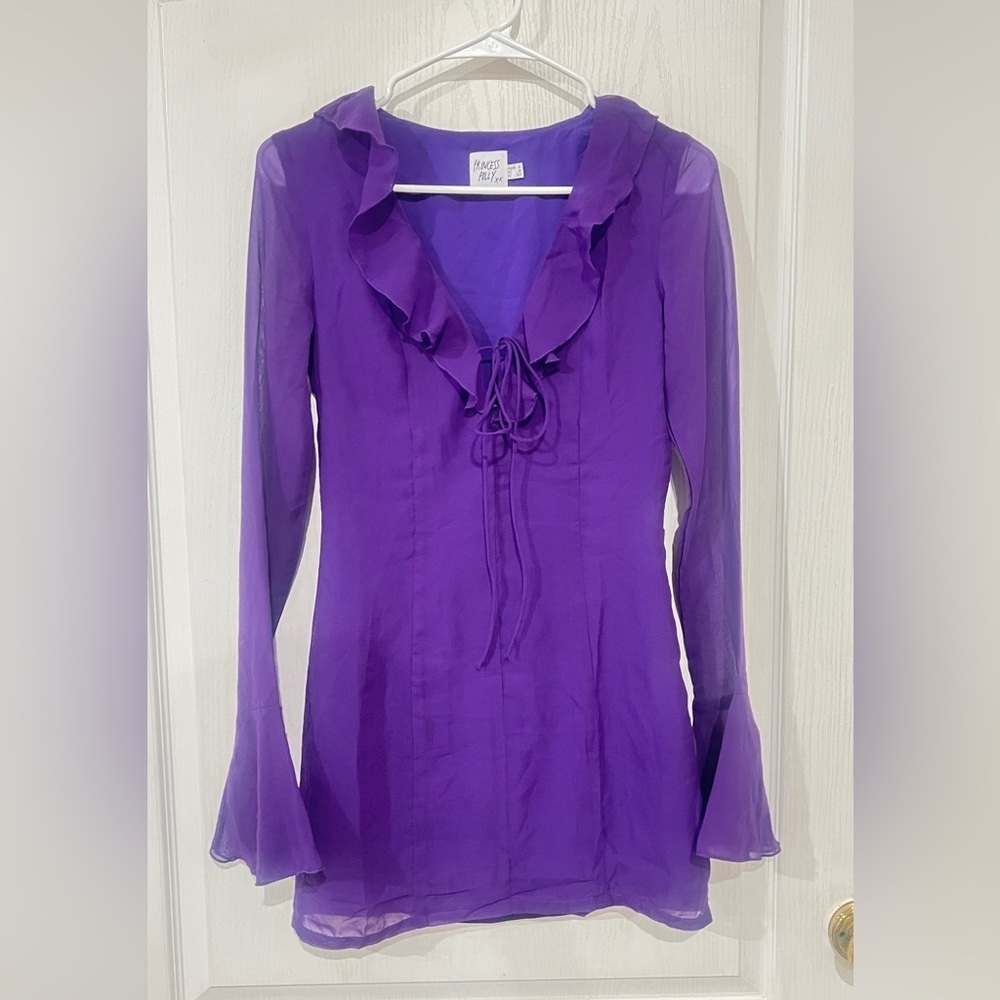 Final price Princess Polly Vibrant Purple Mini Dress